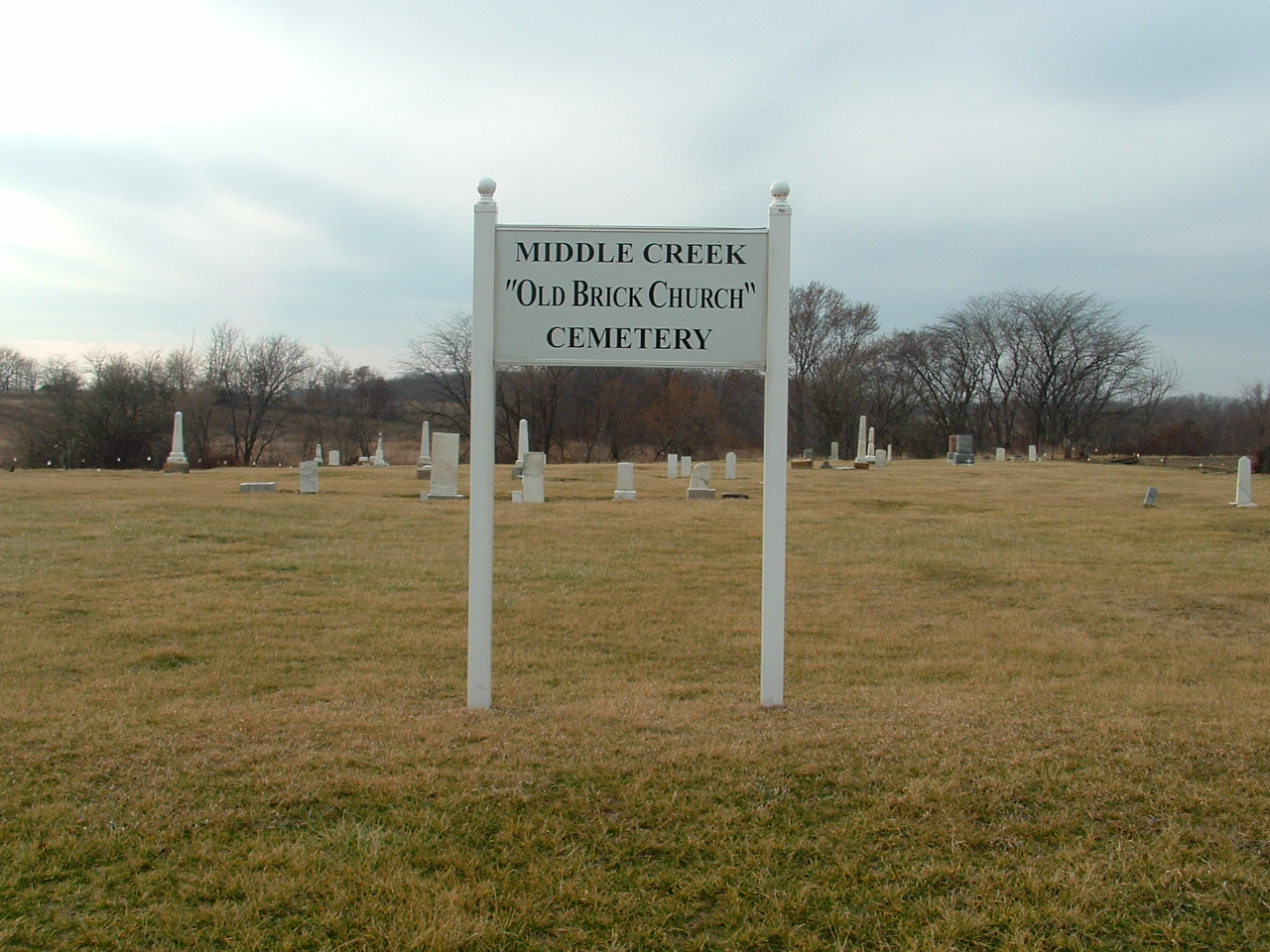 Old Brick Cemetery, December 29, 2006